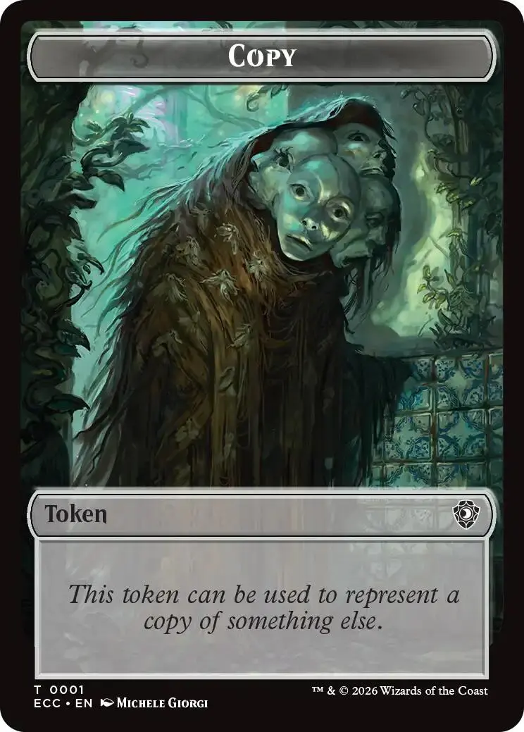 Copy // Elemental (0002) Double-Sided Token [Lorwyn Eclipsed Tokens] 1