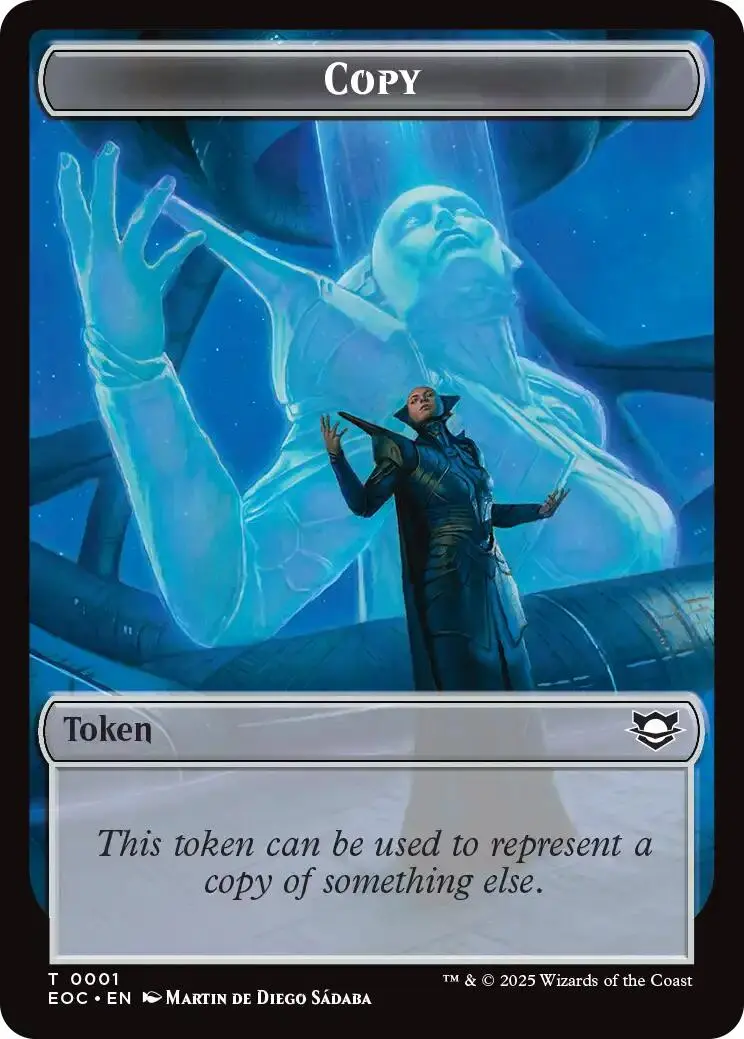Copy // Pest Double-Sided Token [Edge Of Eternities Commander Tokens] 1
