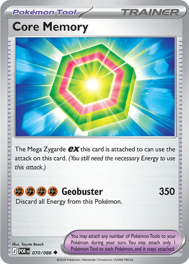 Core Memory (070/088) [Mega Evolution: Perfect Order] 1