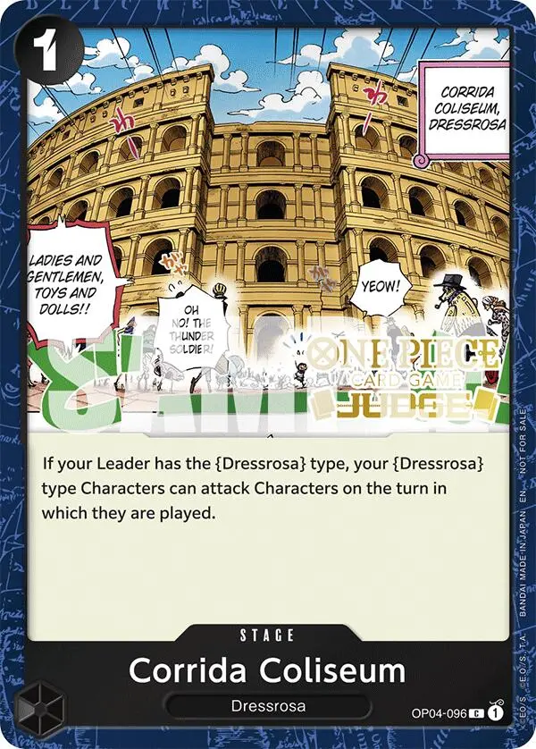 Corrida Coliseum (Judge Pack Vol. 6) [One Piece Promotion Cards] 1