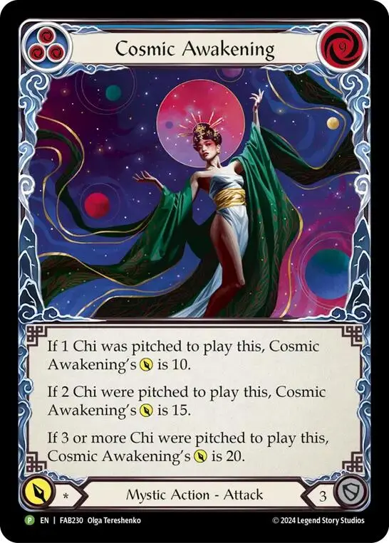 Cosmic Awakening [Mst076] (Promo)  Cold Foil 1