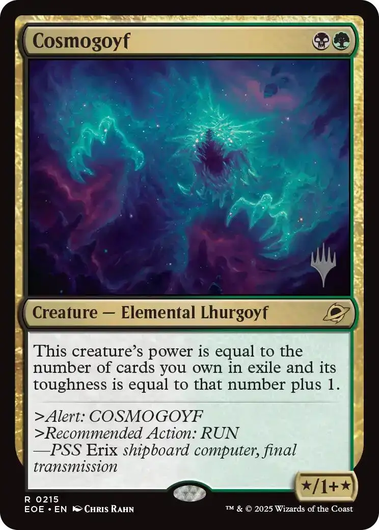 Cosmogoyf (Promo Pack) [Edge Of Eternities Promo Pack] 1