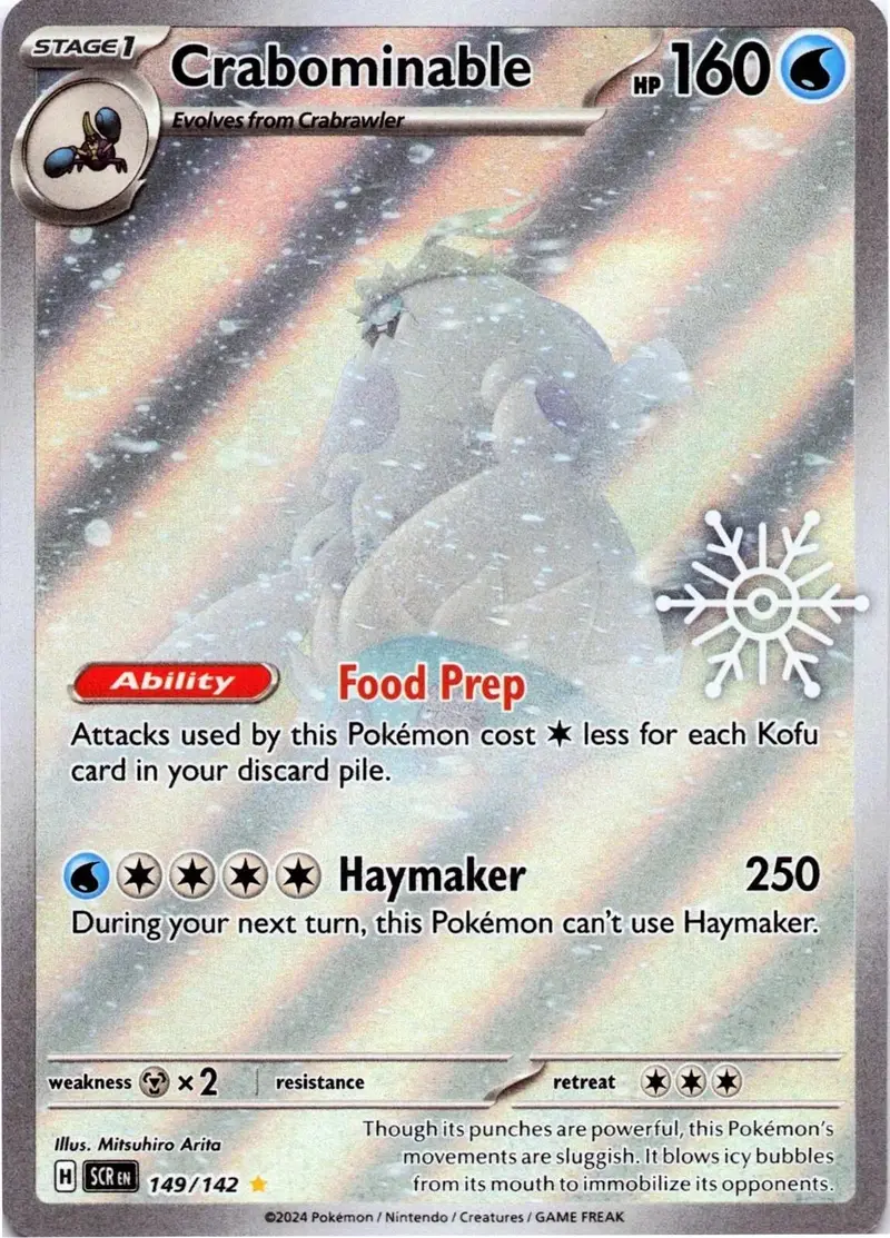 Crabominable (149/142) (Holiday Calendar) [Miscellaneous Cards] 1