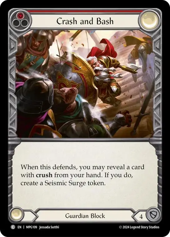 Crash And Bash (Red) [Mpg109] (Mastery Pack Guardian) 1