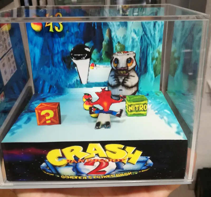 Crash Bandicoot 2 Cubic Diorama 2