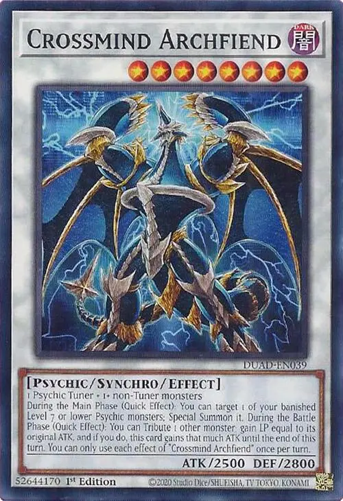 Crossmind Archfiend [Duad-En039] Common 1