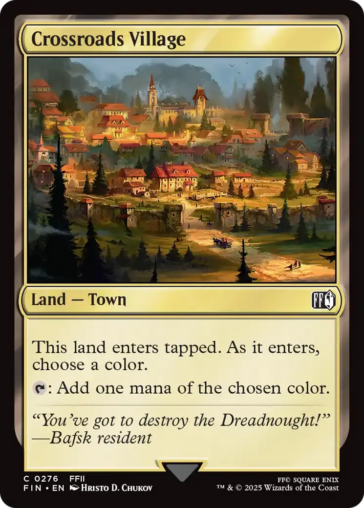 Crossroads Village [Final Fantasy] 1