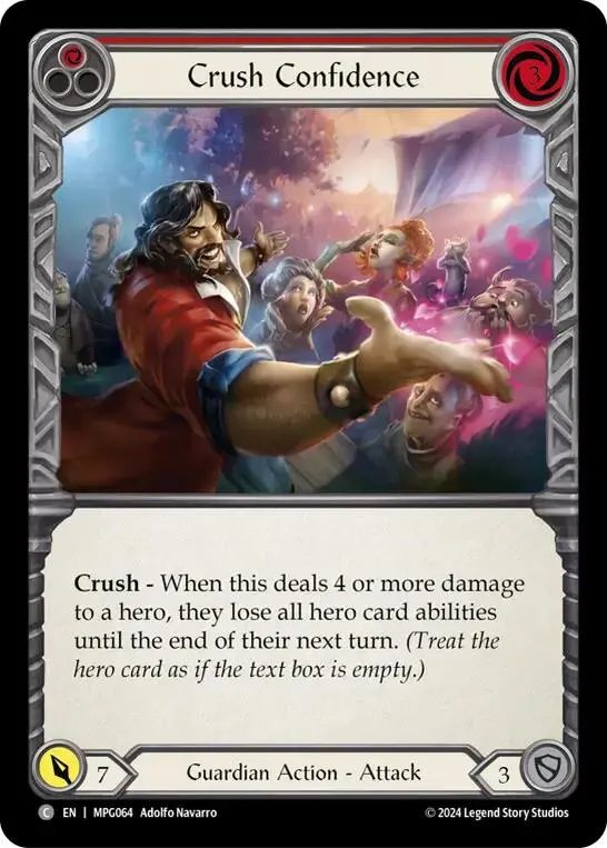 Crush Confidence (Red) [Mpg064] (Mastery Pack Guardian) 1