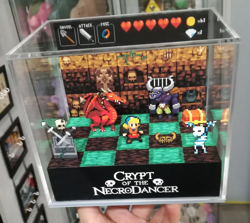 Crypt Of The Necrodancer Cubic Diorama 2