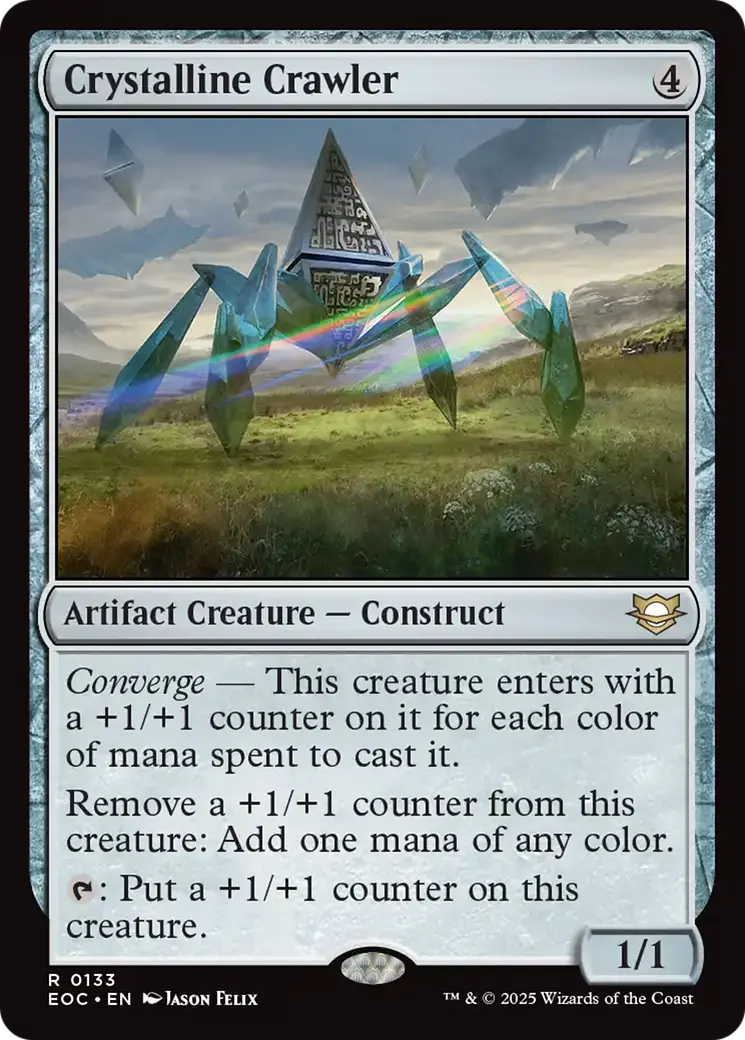 Crystalline Crawler [Edge Of Eternities Commander] 1
