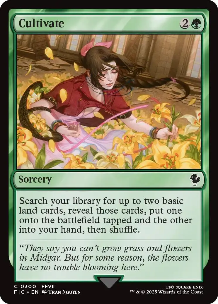 Cultivate (Surge Foil) [Final Fantasy Commander] 1