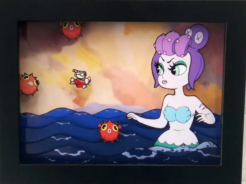 Cuphead Diorama 1