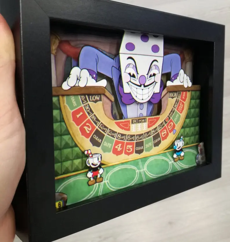 Cuphead Diorama King Dice 2