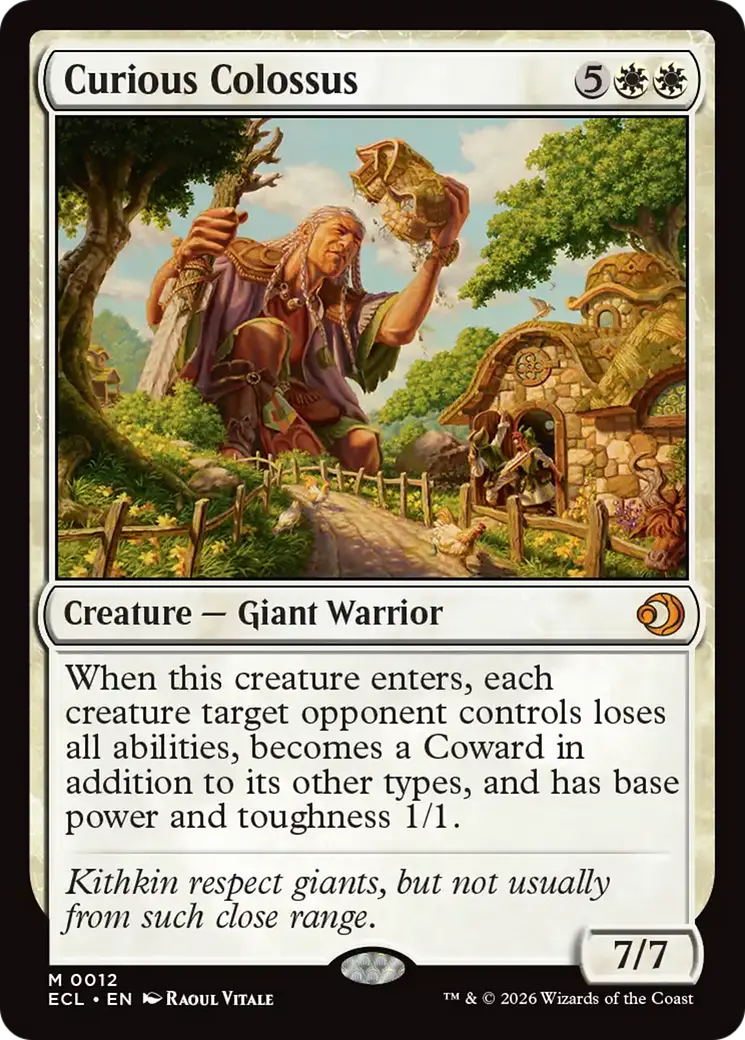 Curious Colossus [Lorwyn Eclipsed] 1