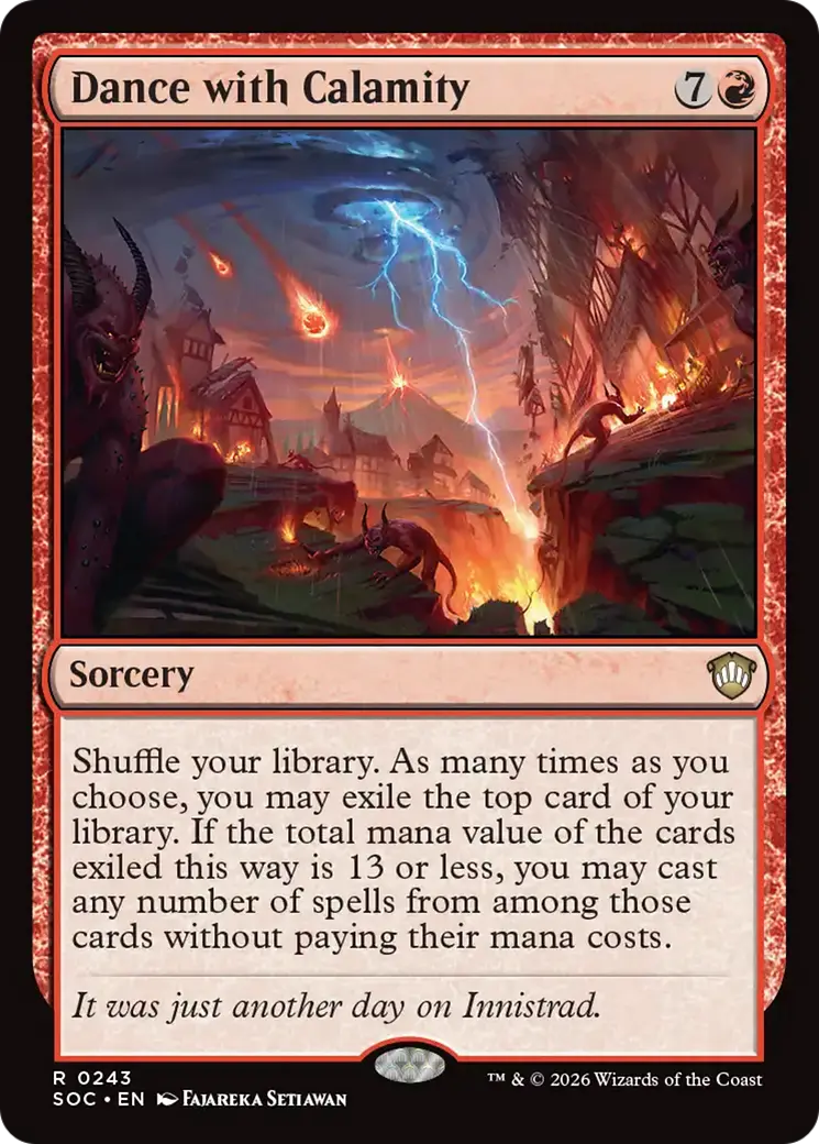 Dance With Calamity [Secrets Of Strixhaven Commander] 1