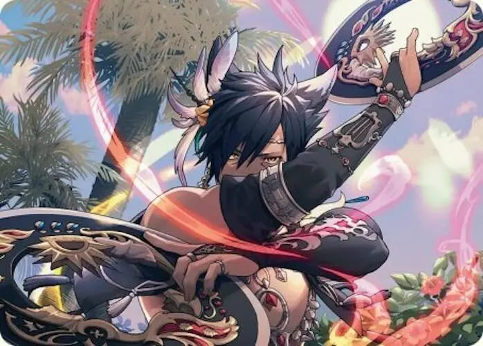 Dancer's Chakrams Art Card [Final Fantasy Art Series] 1