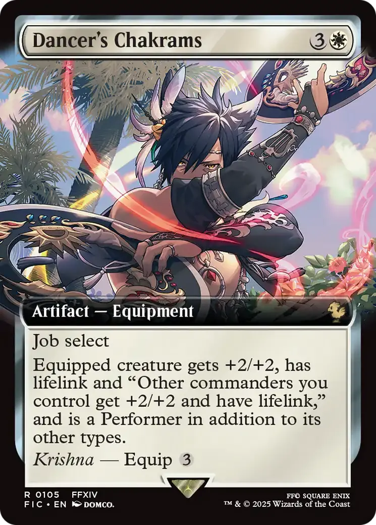 Dancer's Chakrams (Extended Art) [Final Fantasy Commander] 1