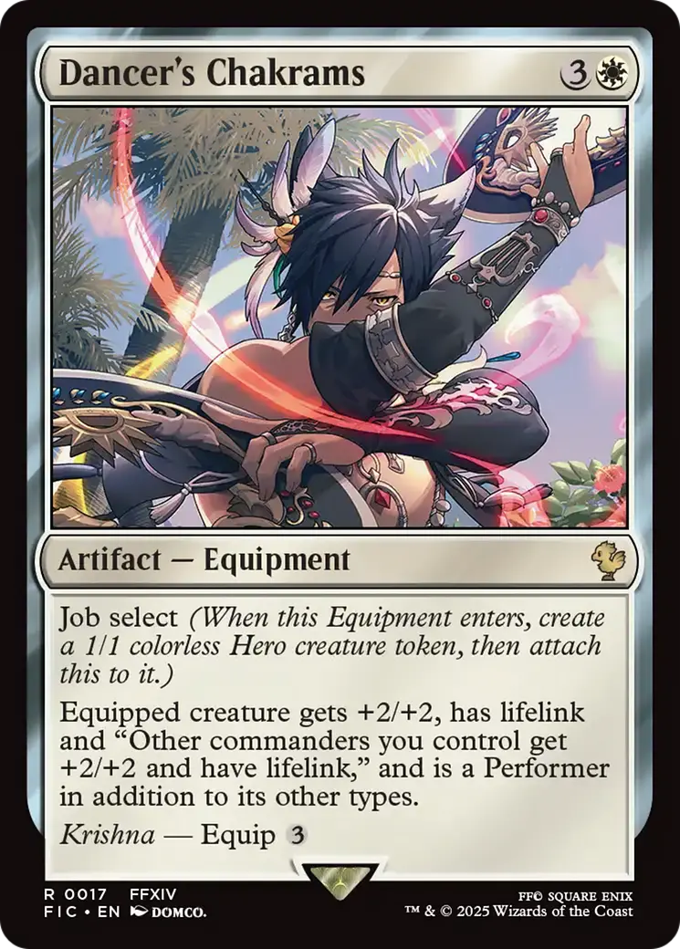 Dancer's Chakrams [Final Fantasy Commander] 1
