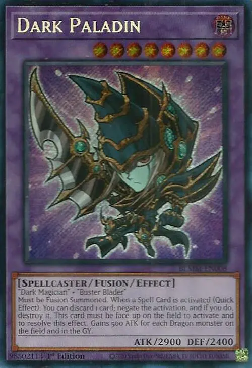 Dark Paladin [Blmm-En008] Secret Rare 1