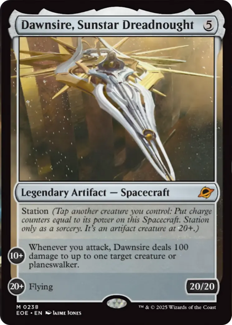 Dawnsire, Sunstar Dreadnought [Edge Of Eternities] 1