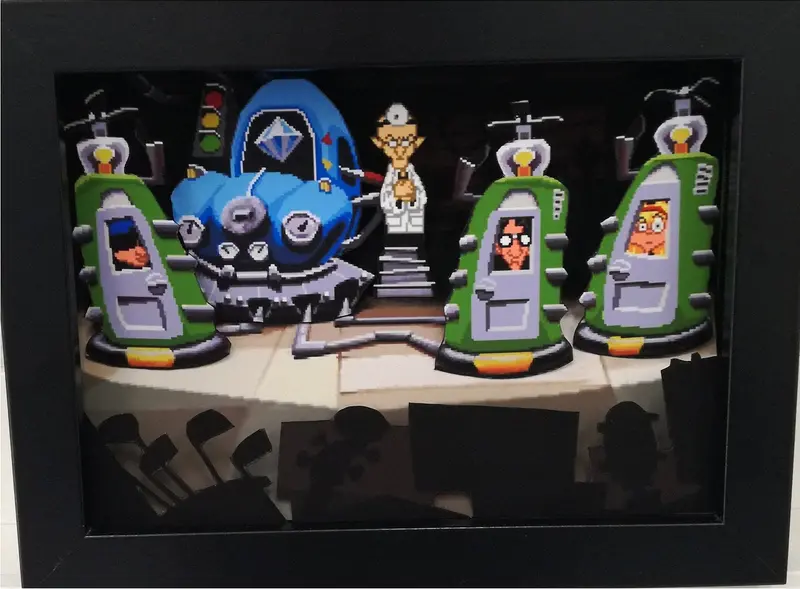 Day Of The Tentacle Diorama 1