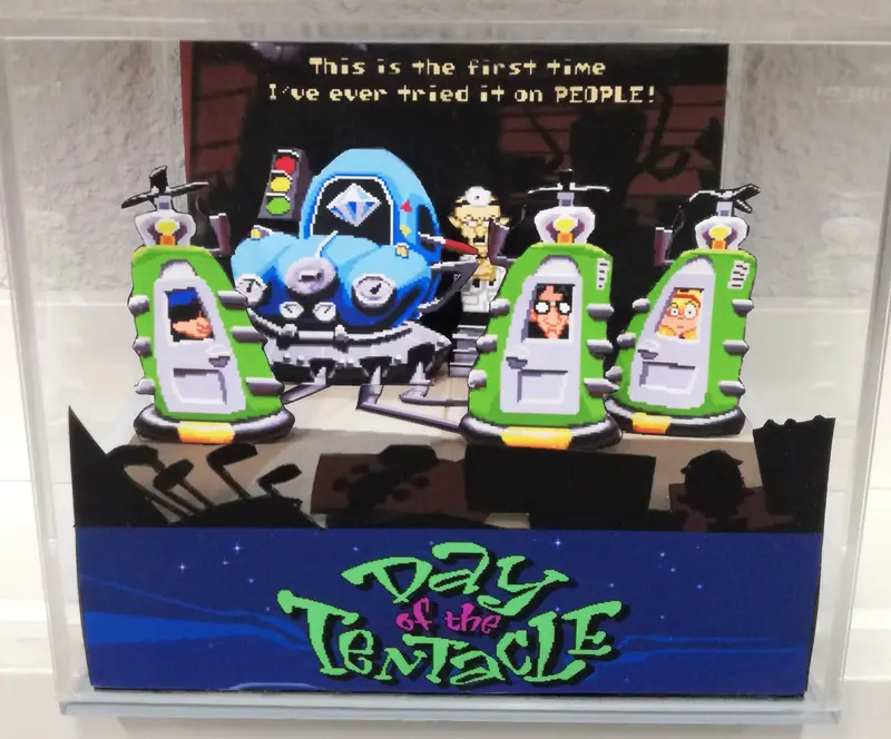 Day Of The Tentacle Intro Cubic Diorama 1