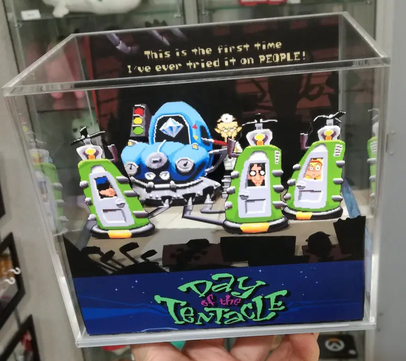 Day Of The Tentacle Intro Cubic Diorama 2