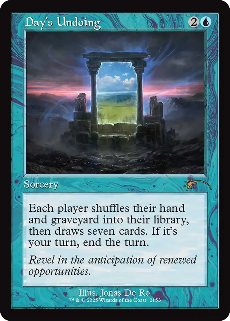 Day's Undoing (Retro Frame) [Secret Lair Drop Series] 1