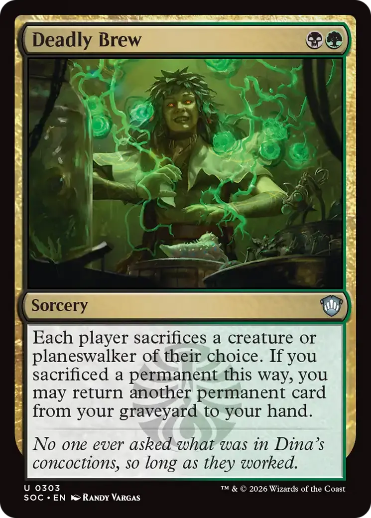 Deadly Brew [Secrets Of Strixhaven Commander] 1