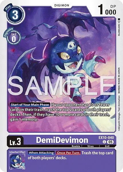 Demidevimon [Ex10-040] [Sinister Order] 1