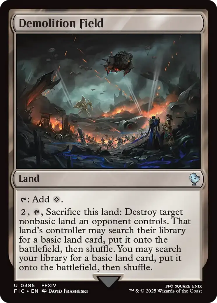Demolition Field [Final Fantasy Commander] 1