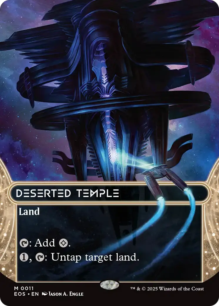Deserted Temple (0011) (Borderless) [Edge Of Eternities: Stellar Sights] 1