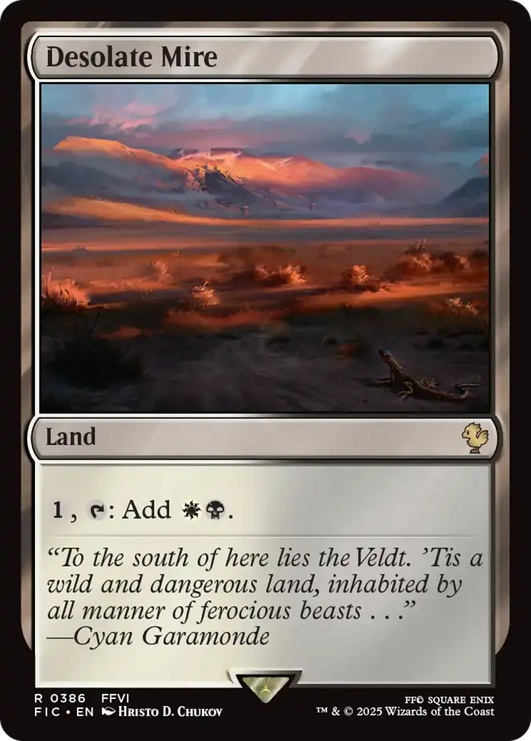 Desolate Mire [Final Fantasy Commander] 1