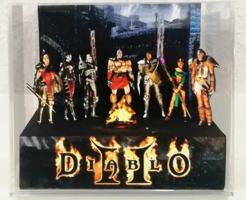 Diablo Ii Cubic Diorama 1