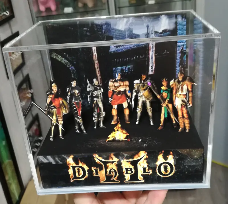Diablo Ii Cubic Diorama 2