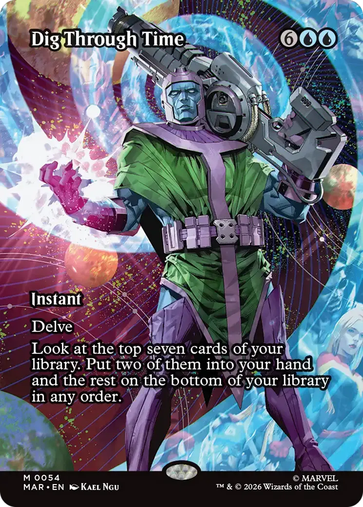 Dig Through Time (Borderless) [Marvel Universe: Eternal-Legal] 1