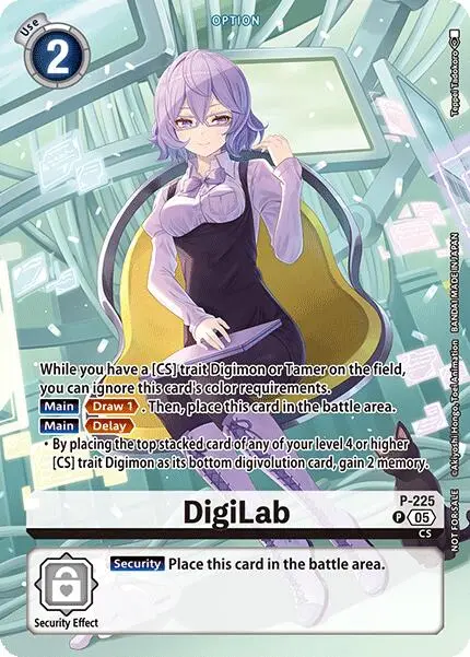 Digilab [P-225] (Time Stranger Box Topper) [Promotional Cards] 1