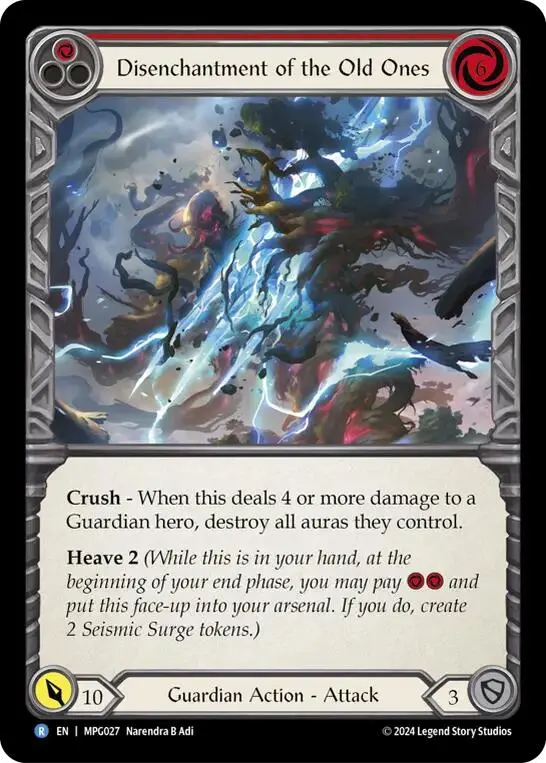 Disenchantment Of The Old Ones [Mpg027] (Mastery Pack Guardian)  Rainbow Foil 1