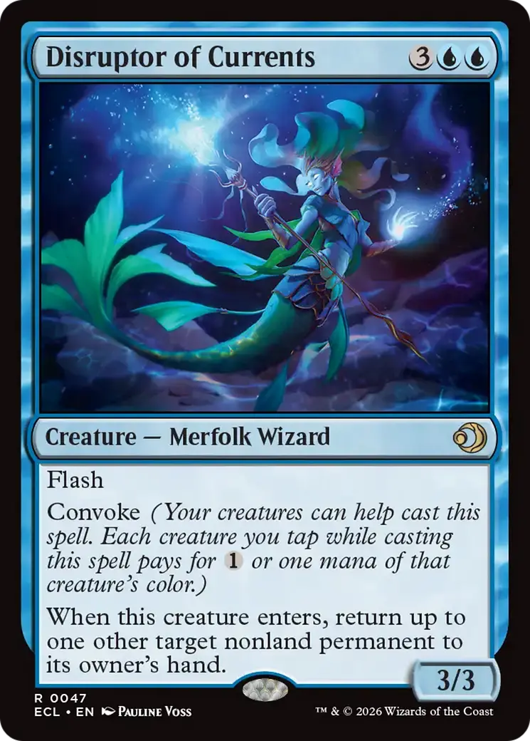 Disruptor Of Currents [Lorwyn Eclipsed] 1