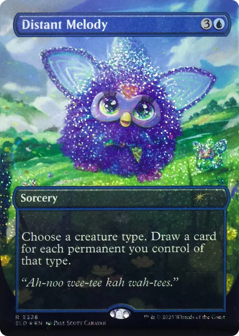 Distant Melody (2311) (Confetti Foil) [Secret Lair Drop Series] 1