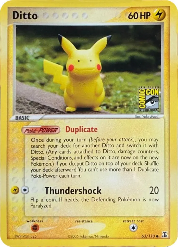 Ditto (39/113) (San Diego Comic-Con Stamp) [Miscellaneous Cards] 1