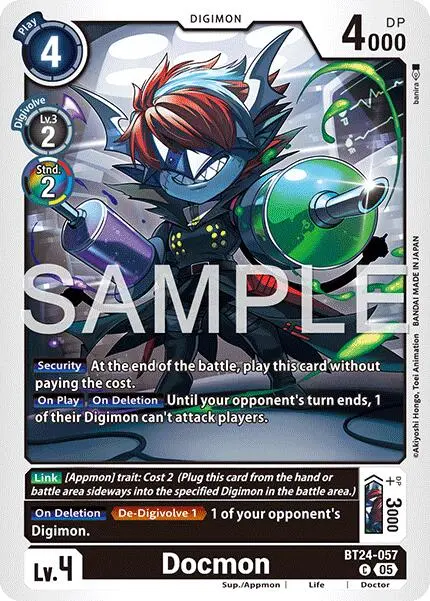 Docmon [Bt24-057] [Time Stranger] 1