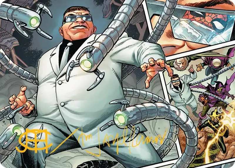 Doctor Octopus, Master Planner Art Card (48/54) (Gold-Stamped Signature) [Marvel's Spider-Man Art Series] 1
