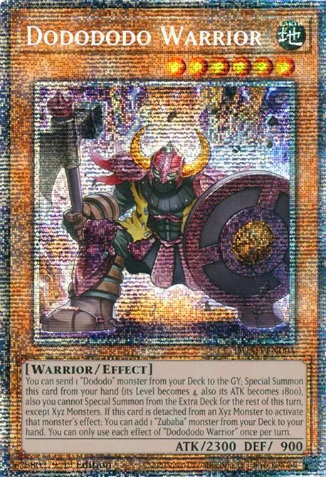 Dodododo Warrior (Starlight Rare) [Duad-En004] Starlight Rare 1