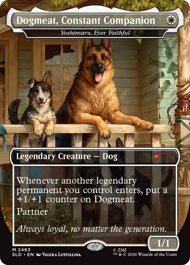 Dogmeat, Constant Companion - Yoshimaru, Ever Faithful [Secret Lair Drop Series] 1