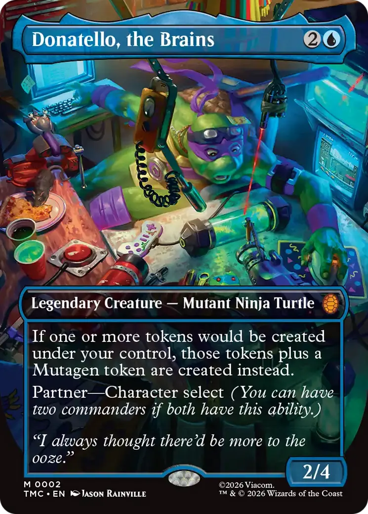 Donatello, The Brains (Borderless) [Teenage Mutant Ninja Turtles Commander] 1