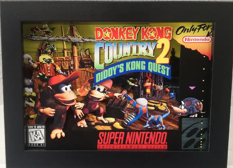 Donkey Kong Country 2 Diorama 1