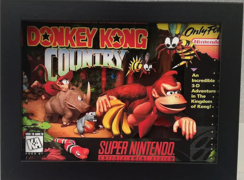 Donkey Kong Country Diorama 1