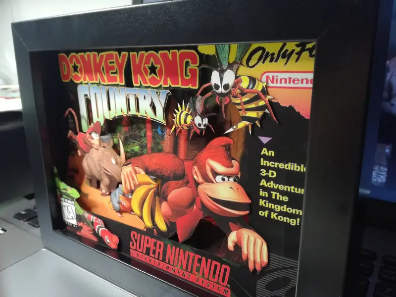 Donkey Kong Country Diorama 2