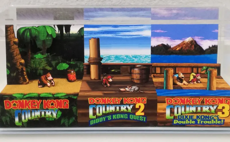Donkey Kong Country Games Panoramic Cube 1
